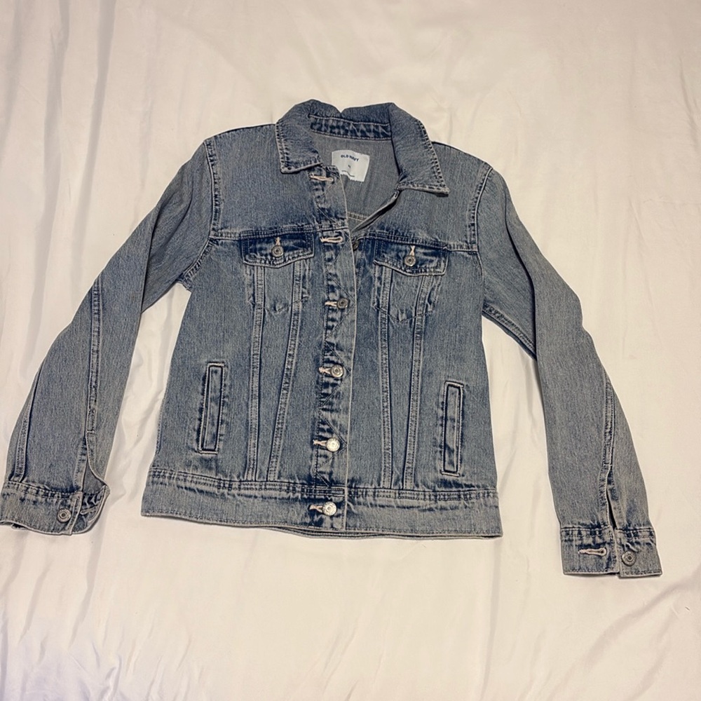 *NWT* American Flag Old Navy denim jacket
